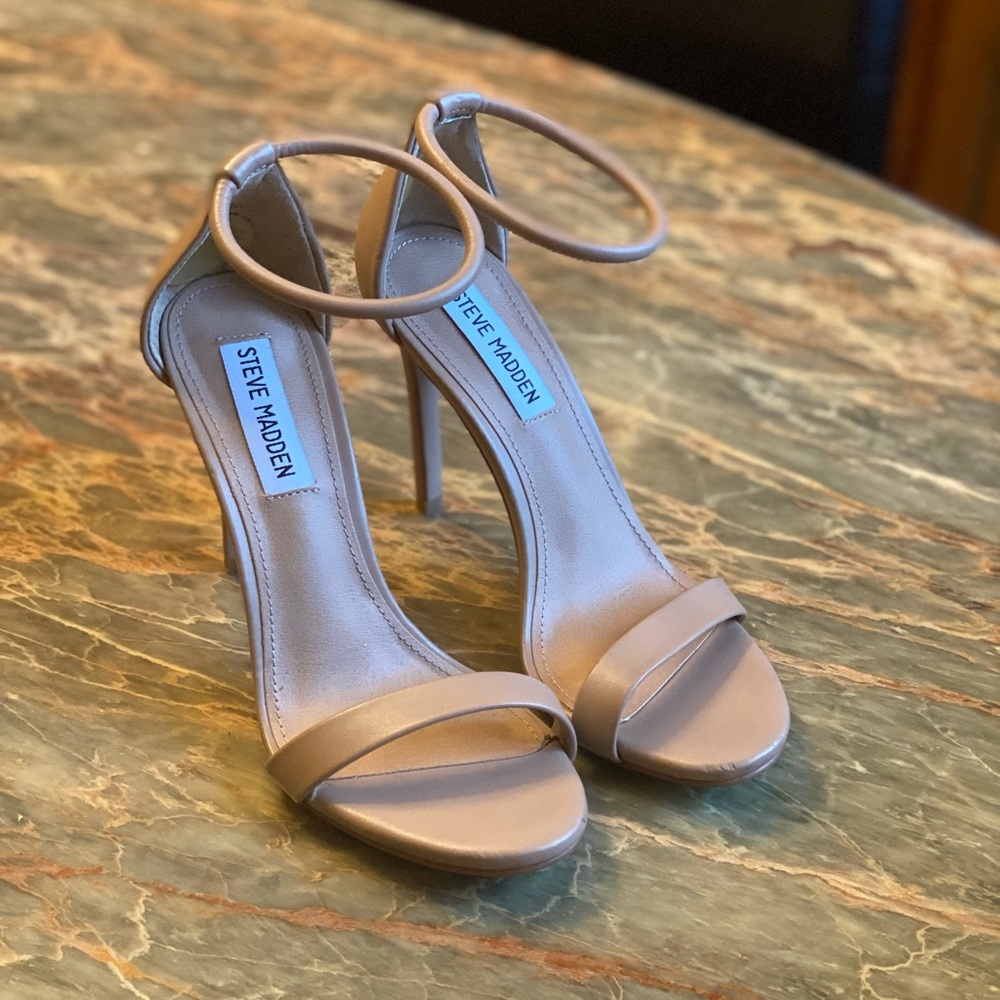 Steve Madden Open Toe Stiletto Heels